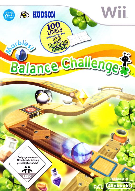 Marble Saga Kororinpa box art for Wii